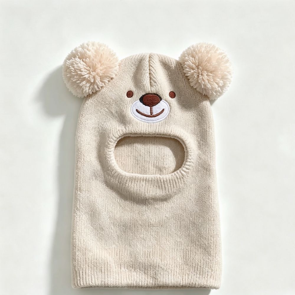 Winter Thickened Baby Cap Bear - Infant Beanie Hat With Ears recension och pris