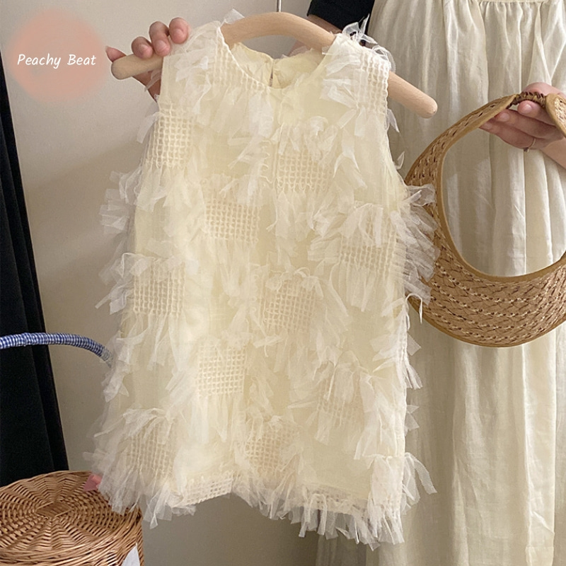 Baby Girl Princess Cotton High - Toddler Girl Tulle Party Dress recension och pris