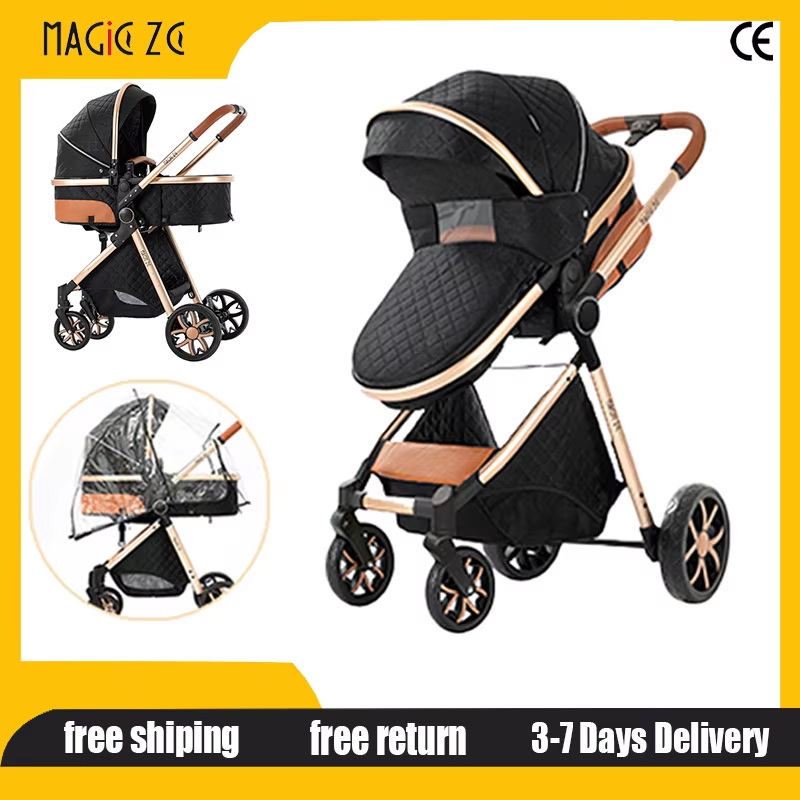 2-in-1 Baby Stroller Compact L - Lightweight Foldable Baby Stroller Compact recension och pris