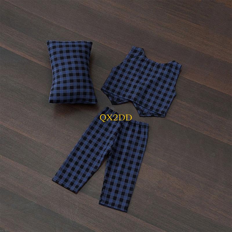 QX2D Checkered Pillow Pants &  - Infant Photography Props Outfit recension och pris