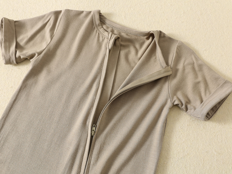 Somenie INS Style Baby Bamboo  - Cotton Baby Onesies Zipper recension och pris