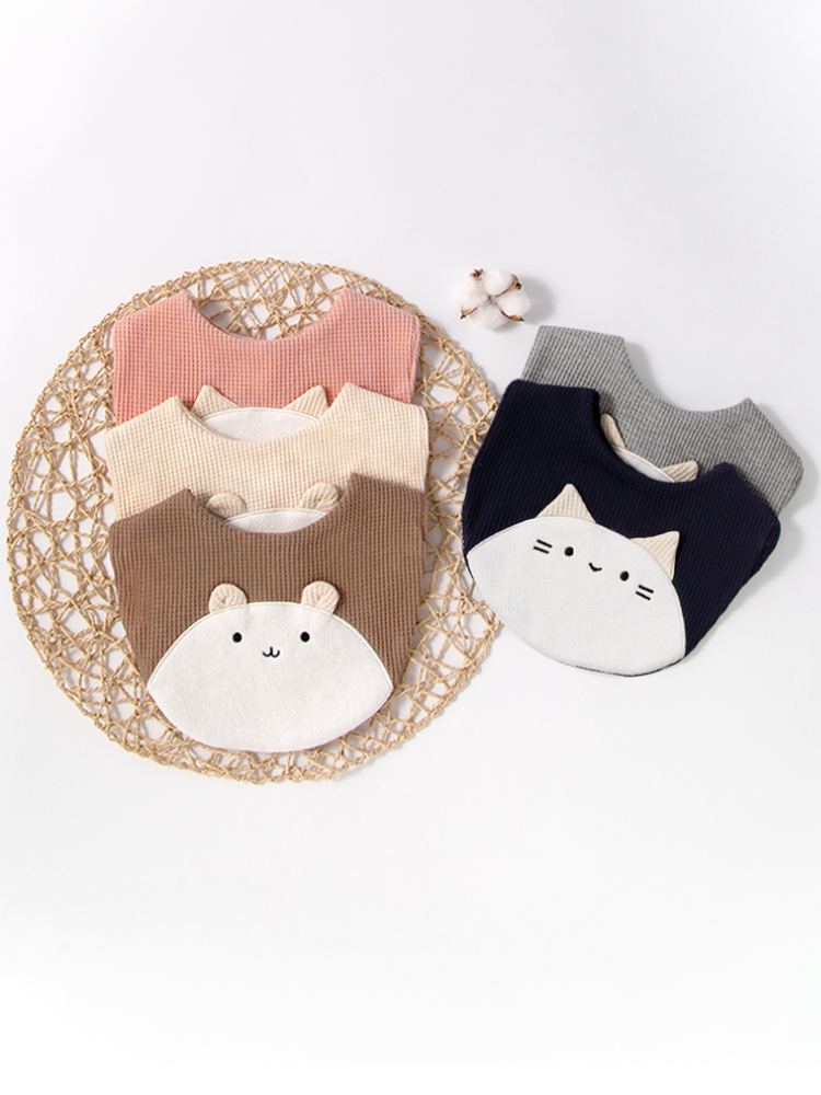 2pcs baby bib kitten teddy bea - Baby Gear recension och pris