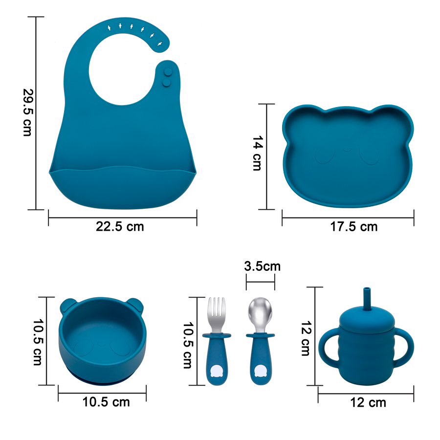 Dropshipping Center Baby Showe - Waterproof Baby Bibs Silicone recension och pris