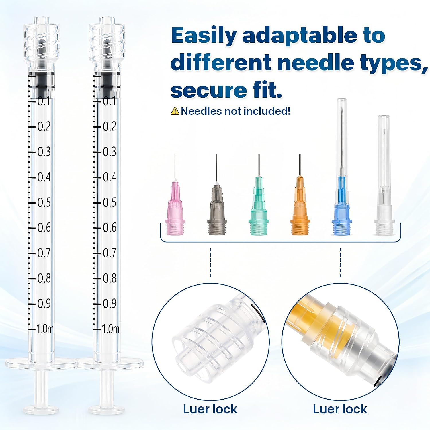 1ml Needle-Free Luer Syringe I - Feeding recension och pris
